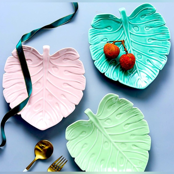 LARGE MONSTERA LEAF SILICONE TRAY MOLD DIY RESIN MICA SHELLS SEA GLASS& MORE LOT - Picture 2 of 16